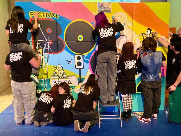 Equip Art Urbà al Festival BOCA del CCCB