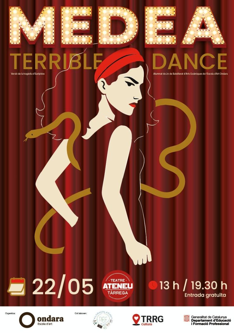 "Medea terrible dance" projecte de teatre dels alumnes de 2n de batxillerat
